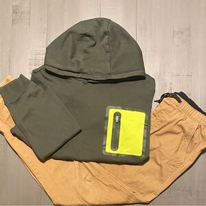Plugg Co. Pants & Dip Hoodie Set